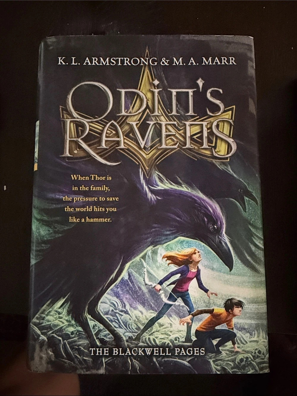 Viking Books for Young Readers Odin's Ravens Fantasy Novel Hardcover Book